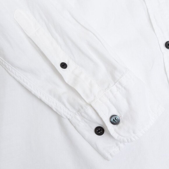Dries Van Noten Shirt White Utility Long Sleeve Button Down Large EU 42 - Picture 10 of 15